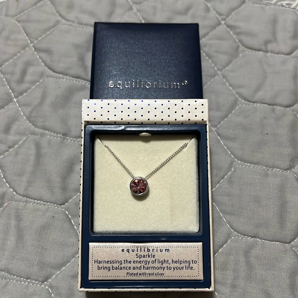 Equilibrium Crystal Necklace
